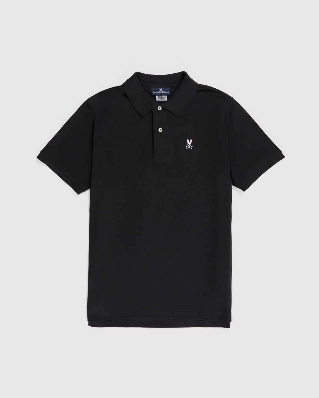 Polos Psycho Bunny Classic Polo Noir Homme | AMH-26410538